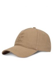 Calvin Klein Czapka z daszkiem Monogram Deboss Canvas Baseball LV04G5027G Beżowy. Brązowe czapki męskie Calvin Klein, bez wzorów, z bawełny. Za 169.99 zł.
