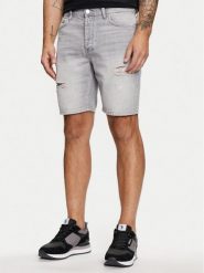 Only & Sons Szorty jeansowe Edge 22029639 Szary Straight Fit. Szare szorty męskie Only & Sons, bez wzorów, z bawełny. Za 209.99 zł.