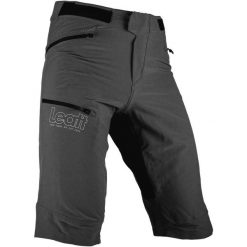Spodenki rowerowe LEATT Shorts MTB Enduro 3.0. Czarne szorty sportowe męskie LEATT, bez wzorów, sportowe. Za 459.90 zł.