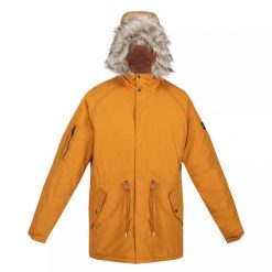 Kurtka Parka Zimowa Męska Salinger III. Brązowe parki męskie Regatta, na zimę, m, bez wzorów, bez kaptura. Za 193.99 zł.