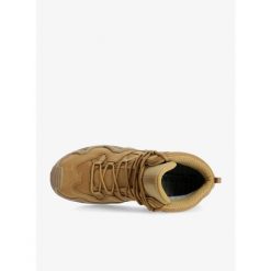 Buty bushcraft męskie Lowa Zephyr MK2 GTX Mid. Brązowe buty zimowe męskie Lowa, bez wzorów, sportowe, bez obcasa, bez zapięcia. Za 944.99 zł.