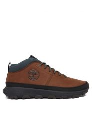Timberland Sneakersy Winsor Trail Mid Lace TB0A41X7W071 Brązowy. Brązowe buty sportowe na co dzień męskie Timberland, m, bez wzorów, z nubiku, bez ramiączek, bez kaptura. Za 539.99 zł.