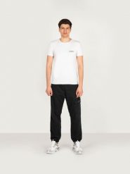 Iceberg T-shirt "C-neck" | ICE1UTS01 | Mężczyzna | Biały. Białe t-shirty męskie Iceberg, m, bez wzorów, z bawełny, bez kołnierzyka, bez ramiączek. W wyprzedaży za 119.00 zł.
