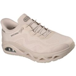 Buty sportowe męskie Skechers Uno Glide step air Gliders. Brązowe buty trekkingowe męskie Skechers, bez wzorów, z tkaniny, bez zapięcia, trekkingowe, skechers sport. Za 590.00 zł.