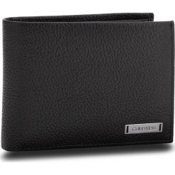 Duży Portfel Męski CALVIN KLEIN - Pebble W Plaque 5Cc K50K503938 001. Czarne portfele męskie Calvin Klein, ze skóry. Za 299.00 zł.