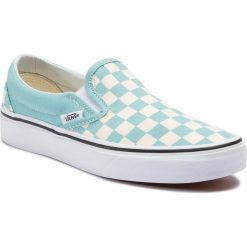 Tenisówki VANS - Classic Slip-On VN0A38F7VLU1 (Checkboard) Aqua Haze. Trampki męskie Vans. W wyprzedaży za 209.00 zł.