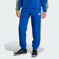 Spodnie dresowe Juventus Vialli Pack. Niebieskie spodnie dresowe męskie ADIDAS, bez wzorów, z dresówki. Za 299.00 zł.