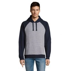 Bluza Unisex Dla Dorosłych Seattle. Niebieskie bluzy nierozpinane męskie SOL'S, m, bez wzorów, bez ramiączek, bez kaptura. Za 161.99 zł.