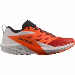 Buty do biegania męskie Sense Ride 5. Białe buty do biegania męskie Salomon, bez wzorów, bez zapięcia, do biegania. Za 546.00 zł.