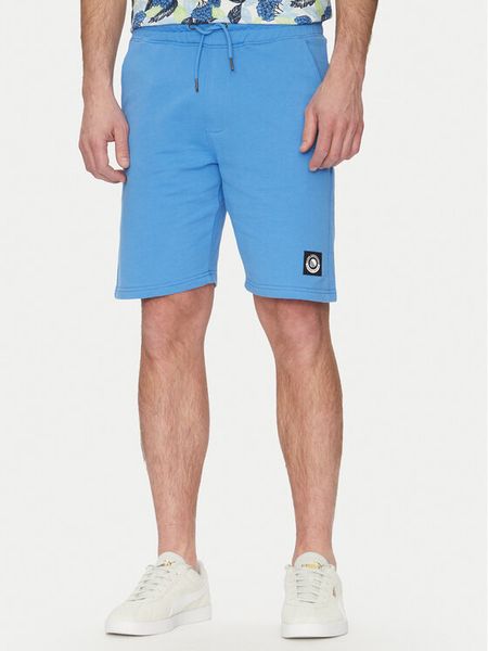 Blend Szorty sportowe 20718064 Niebieski Regular Fit. Niebieskie szorty sportowe męskie Blend, bez wzorów, z bawełny, sportowe. Za 89.99 zł.