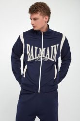 Bluza męska zapinana BALMAIN. Bluzy rozpinane męskie Balmain, m, bez wzorów, bez ramiączek, bez kaptura. Za 4,499.00 zł.