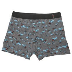 Szare Męskie Bokserki Muchy Redo. Szare bokserki męskie Redo, m, bez wzorów, z bawełny. Za 29.99 zł.