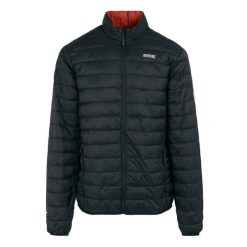 Kurtka puchowa Regatta Hillpack II. Czarne kurtki męskie Regatta, m, bez wzorów, z poliamidu, sportowe, bez ramiączek, bez kaptura. Za 159.99 zł.