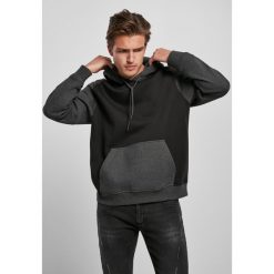 Bluza z kapturem Urban Classics 2-tone fake raglan. Brązowe bluzy z kapturem męskie Urban Classics, m, bez wzorów, z kapturem. Za 237.00 zł.