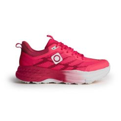 Uniseksowe, wielofunkcyjne buty techniczne DINUBA z 4-milimetrową przyczepnością. Czerwone buty trekkingowe męskie IZAS, bez wzorów, bez zapięcia, trekkingowe. W wyprzedaży za 269.52 zł.