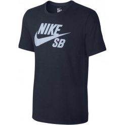 Nike Koszulka Sb Logo Tee Blue Xl. Niebieskie t-shirty sportowe męskie Nike, klasyczne. W wyprzedaży za 99.00 zł.