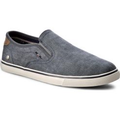Tenisówki WRANGLER - Mitos Slip On WF0901035 Navy 16. Trampki męskie marki Wrangler. W wyprzedaży za 169.00 zł.