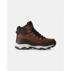 Buty trekkingowe Kilpi Tracker WP High. Czarne buty trekkingowe męskie Kilpi, bez wzorów, z nylonu, sportowe, bez obcasa, bez zapięcia. Za 938.45 zł.