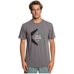 Quiksilver T-shirt męski Hexa logo SS Quiet Shade EQYZT05260-KZE0 (rozmiar M). T-shirty sportowe męskie Quiksilver, m, bez wzorów, sportowe, bez ramiączek. W wyprzedaży za 78.00 zł.