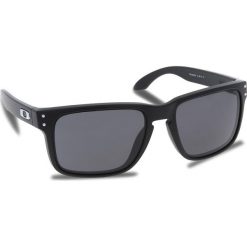 Okulary przeciwsłoneczne OAKLEY - Holbrook OO9102-E855 Matte Black/Prizm Grey. Czarne okulary przeciwsłoneczne męskie Oakley, z tworzywa sztucznego. W wyprzedaży za 449.00 zł.