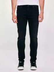 Jeansy męskie czarne Harper 920. Czarne jeansy męskie Big Star, bez wzorów, z denimu, klasyczne, z podwyższonym stanem. Za 349.99 zł.