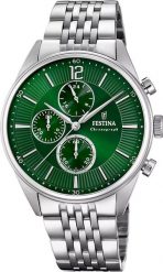 Zegarek Festina Zegarek męski Festina F20285-8 srebrny. Szare zegarki męskie Festina, srebrne. Za 593.00 zł.