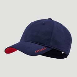 Czapka z daszkiem Artengo TC500 rozmiar 58. Czerwone czapki męskie ARTENGO, bez wzorów, z materiału, sportowe. W wyprzedaży za 24.99 zł.