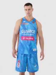 4F Koszulka meczowa replika wyjazdowa z sezonu 2024/25 męska 4F x PLK - GTK Gliwice - multikolor 3XL. T-shirty sportowe męskie 4f, m, bez wzorów, z dzianiny, klasyczne, bez ramiączek. Za 69.99 zł.