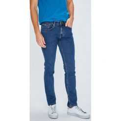 Tommy Jeans - Jeansy Scanton. Niebieskie jeansy męskie Tommy Jeans, z bawełny. W wyprzedaży za 319.90 zł.