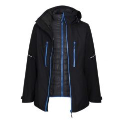 Męska Kurtka 3 W 1 Evader. Czarne kurtki męskie Regatta, l, bez wzorów, sportowe, bez ramiączek, bez kaptura. Za 673.99 zł.