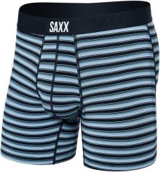 Bokserki męskie szybkoschnące SAXX VIBE Micro Field Stripe - granatowe S. Bokserki męskie Saxx, m, bez wzorów. Za 157.33 zł.