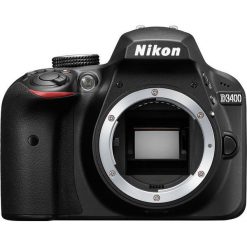 Lustrzanka Nikon D3400 Body Czarny (VBA490AE). Aparaty lustrzanki NIKON. Za 1,539.11 zł.