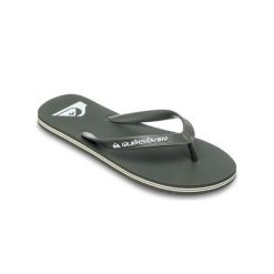 Klapki dla Mężczyzn MOLOKAI CORE. Brązowe klapki i japonki męskie Quiksilver, bez wzorów, z gumy. Za 84.99 zł.