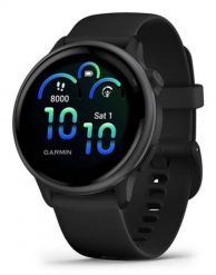 Zegarek Garmin Vivoactive 6 Black Slate. Czarne zegarki sportowe Garmin. Za 1,454.99 zł.