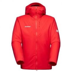 Kurtka uniwersalna męska Mammut Rime Flex Insulated. Czerwone kurtki męskie Mammut, m, bez wzorów, z syntetyku, klasyczne, bez ramiączek, z kapturem. Za 1,128.00 zł.