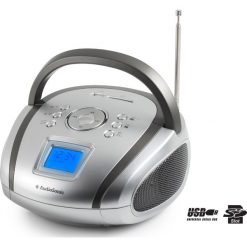 Radioodtwarzacz Audiosonic Silver (RD-1565). Szare radia Audiosonic. Za 110.88 zł.