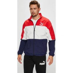 Puma - Kurtka. Szare kurtki męskie Puma, z materiału, z krótkim rękawem. W wyprzedaży za 279.90 zł.