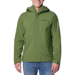 Columbia Kurtka Earth Explorer Shell 1988612352. Zielone kurtki męskie Columbia, m, bez wzorów, casualowe, bez ramiączek, bez kaptura. Za 589.99 zł.