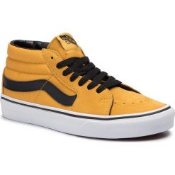 Sneakersy VANS - Sk8-Mid VN0A3WM3VYJ1 Mango Mojito/True White. Żółte buty sportowe na co dzień męskie Vans, bez wzorów, z materiału, bez ramiączek. Za 319.00 zł.