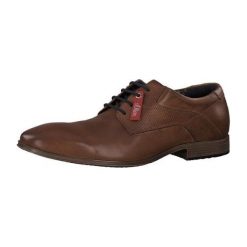 S.Oliver Półbuty Męskie 44 Brązowe. Brązowe eleganckie półbuty męskie S.Oliver, ze skóry, bez obcasa, bez zapięcia. Za 270.00 zł.