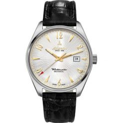 Zegarek Atlantic Worldmaster 51651.41.25G męski czarny. Czarne zegarki męskie Atlantic. Za 2,245.00 zł.