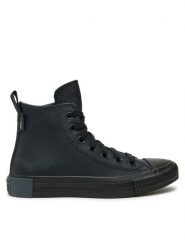 Converse Trampki Chuck Taylor All Star Tectuff A09485C Czarny. Czarne trampki męskie Converse, bez wzorów, z materiału, retro, bez zapięcia. Za 279.99 zł.