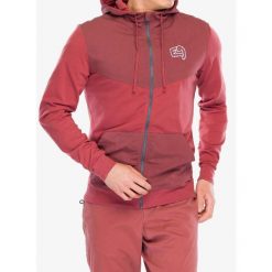 Bluza z kapturem męska E9 Zeta. Czerwone bluzy nierozpinane męskie E9, m, bez wzorów, z kapturem. Za 471.99 zł.