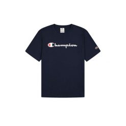 Koszulka sportowa Męska Champion. Niebieskie t-shirty sportowe męskie CHAMPION, m, bez wzorów, sportowe, bez ramiączek. Za 135.84 zł.
