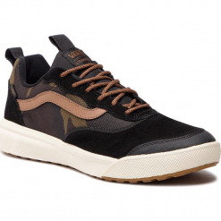 Sneakersy VANS - UltraRange VN0A3NASQ3Y1 Black/Dachshund. Czarne buty sportowe na co dzień męskie Vans, z materiału, eleganckie. W wyprzedaży za 309.00 zł.