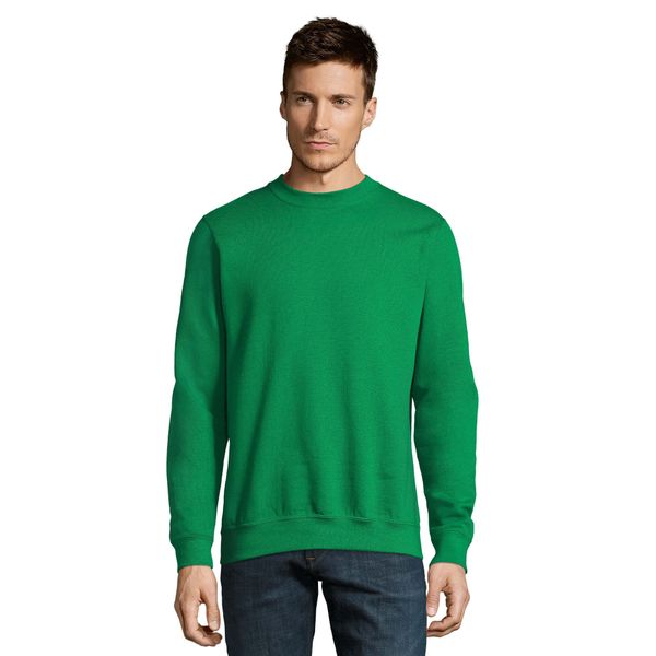 Bluza Unisex Dla Dorosłych New Supreme. Zielone bluzy nierozpinane męskie SOL'S, m, bez wzorów, bez ramiączek, bez kaptura. Za 93.99 zł.