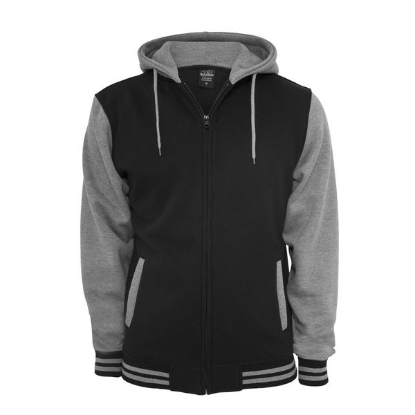 Bluza z kapturem Urban Classic 2-tone zip. Czarne bluzy z kapturem męskie Urban Classics, m, bez wzorów, z kapturem. Za 277.00 zł.
