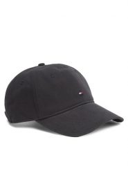 Tommy Hilfiger Czapka z daszkiem Flag '85 Soft 6 Panel Cap AM0AM12531 Czarny. Czarne czapki męskie Tommy Hilfiger, bez wzorów, z bawełny. Za 169.99 zł.