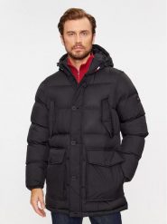 Tommy Hilfiger Kurtka zimowa Essential Rockie MW0MW33961 Czarny Regular Fit. Czarne kurtki męskie Tommy Hilfiger, na zimę, l, bez wzorów, z syntetyku, bez ramiączek, bez kaptura. Za 1,259.00 zł.