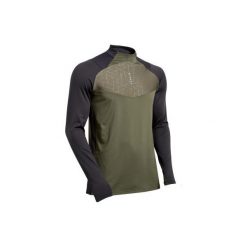 Bluza do piłki nożnej T500 seria limitowana, dostępna w ofercie internetowej. Brązowe bluzy nierozpinane męskie KIPSTA, l, bez wzorów, z elastanu, bez ramiączek, bez kaptura. Za 89.99 zł.